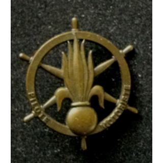 2° REP : insigne de pilote motoriste de la 3° compagnie du 2° régiment étranger parachutiste (REP) de fabrication LR