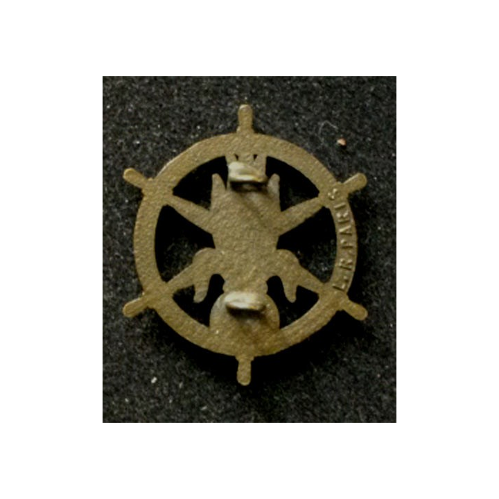 2° REP : insigne de pilote motoriste de la 3° compagnie du 2° régiment étranger parachutiste (REP) de fabrication LR