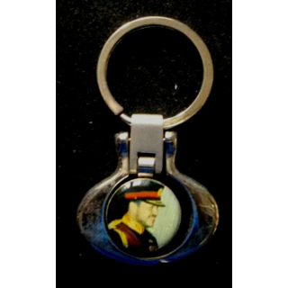 PORTE CLEFS : porte clefs à l'effigie du Roi Abdullah II de Jordanie