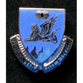 USA : insigne patch du 15th Military Intelligence Battalion DUI CB pin D23 VIGILANTIA AD FINEM