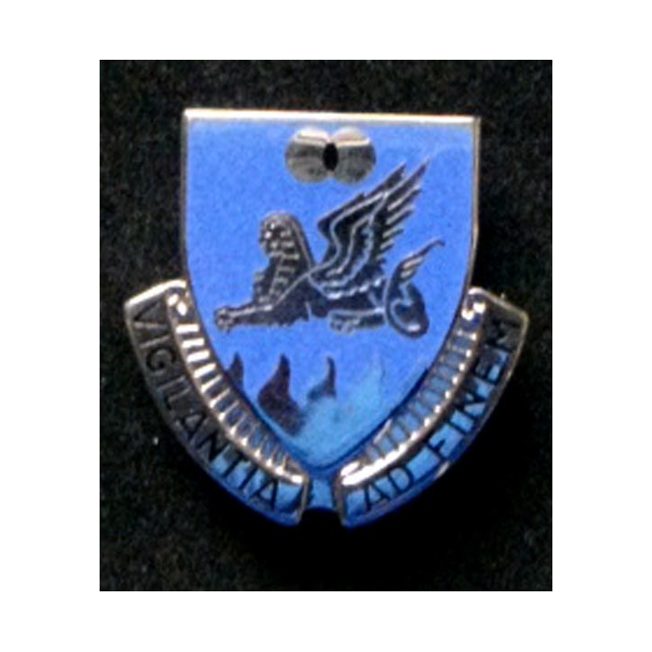 USA : insigne patch du 15th Military Intelligence Battalion DUI CB pin D23 VIGILANTIA AD FINEM
