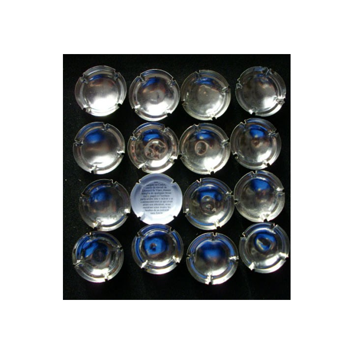 MUSELET : Lot de 16 muselets de bouteilles de champagne et de mousseux ou assimilés lot 12