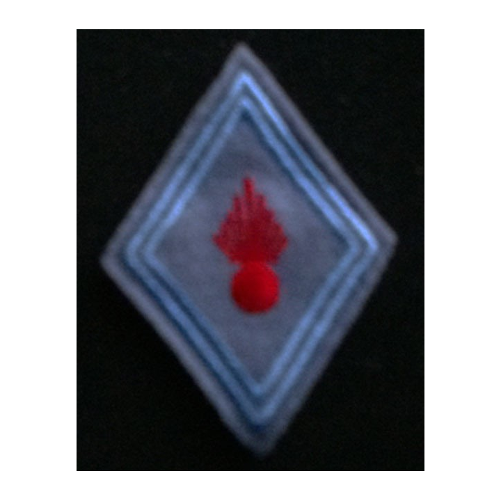 losange de bras modèle 45 : troupe d'école militaire