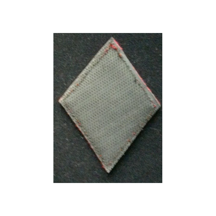 losange de bras modèle 45 ARTILLERIE 57° RA TROUPE : insigne de losange de bras modèle 45 du 57° régiment d'artillerie troupe