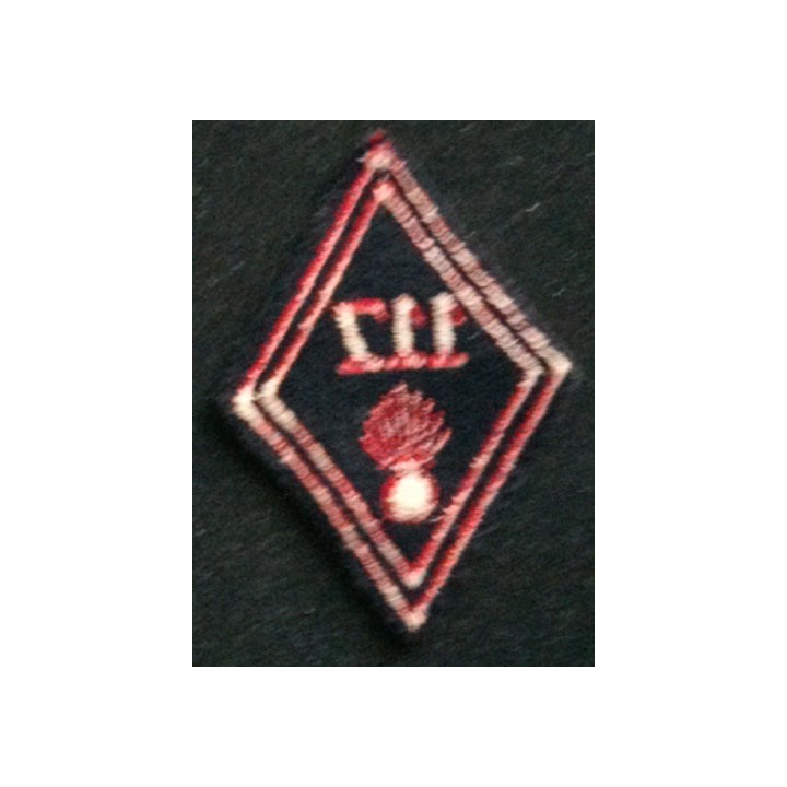 losange de bras modèle 45 INFANTERIE 117° RI TROUPE : insigne de losange de bras modèle 45 du 117° régiment d'infanterie troupe