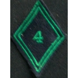 losange de bras du 4° régiment de chasseurs troupe