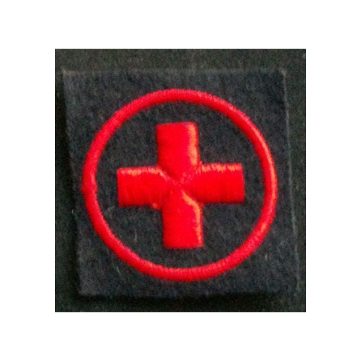 MARINE BREVET : insigne de brevet d'infirmier de la marine nationale en tissu