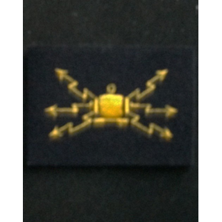 insigne de brevet d'électrotechnicien de la marine nationale en tissu
