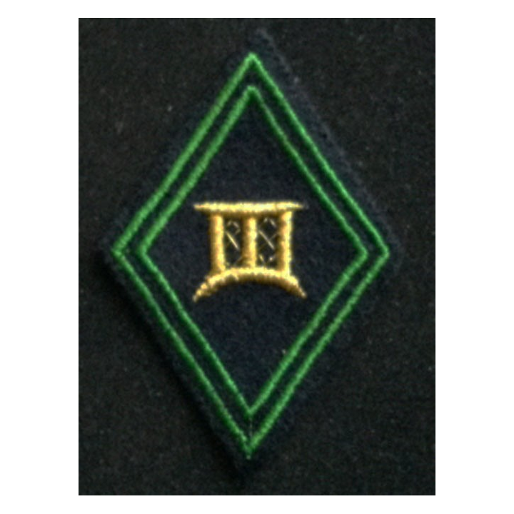 Insigne de losange de bras modèle 45 togolais 