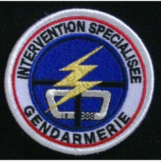 GENDARMERIE : insigne tissé du peloton d'intervention 2° génération modèle agréé DGGN