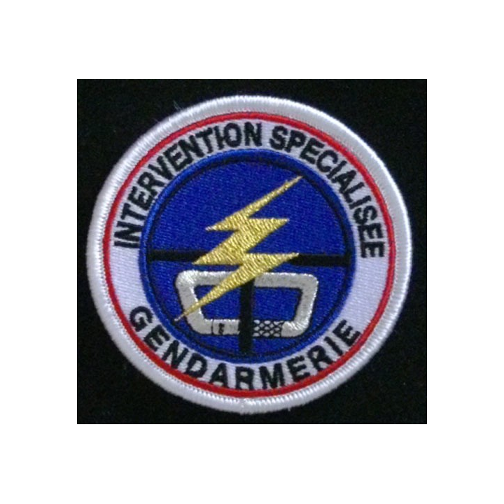 GENDARMERIE : insigne tissé du peloton d'intervention 2° génération modèle agréé DGGN