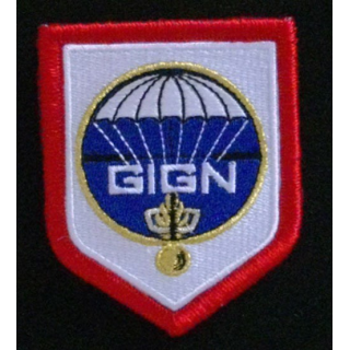 GENDARMERIE GIGN : insigne tissé du groupe d'intervention de la gendarmerie nationale modèle agréé DGGN