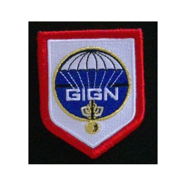 GENDARMERIE GIGN : insigne tissé du groupe d'intervention de la gendarmerie nationale modèle agréé DGGN