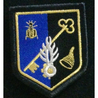 GENDARMERIE CA : insigne tissé du centre administratif de la gendarmerie nationale agréé DGGN