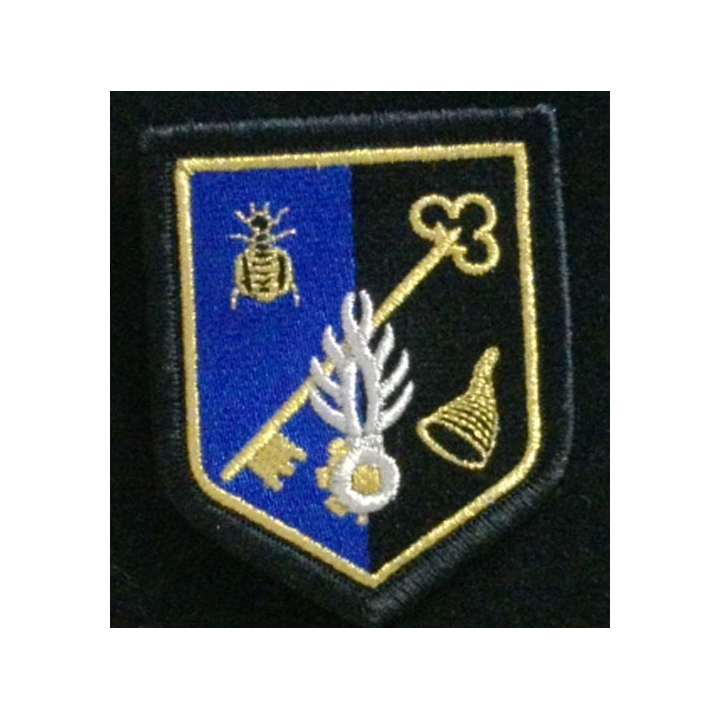 GENDARMERIE CA : insigne tissé du centre administratif de la gendarmerie nationale agréé DGGN