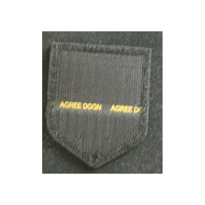 GENDARMERIE CA : insigne tissé du centre administratif de la gendarmerie nationale agréé DGGN