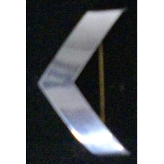 GALON MÉTALLIQUE SERGENT APPELÉ ARGENT MÉTAL LÉGER (H à 4,8 cm)