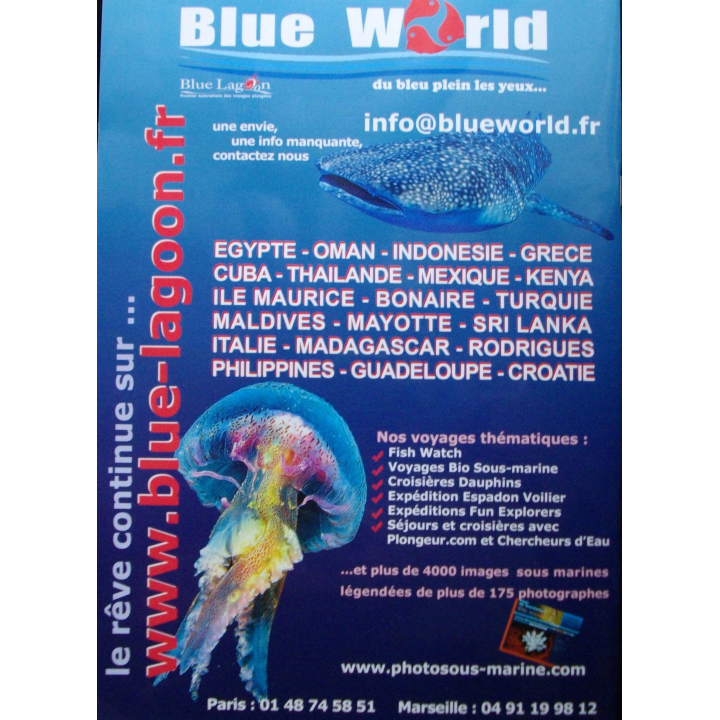 AQUAMONDE N°54 janvier 2014 : superbe magazine d'Aquamonde n° 54 sur l'image et les voyages subaquatiques