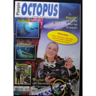 OCTOPUS N°16 août-octobre 2013 : superbe revue d'Octopus n°16 sur la plongée nouvelle génération