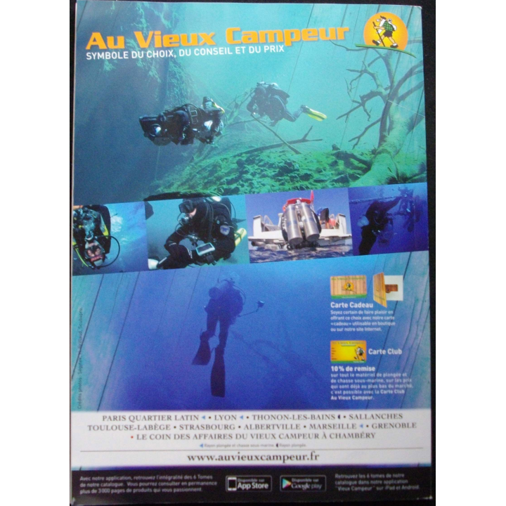 OCTOPUS N°16 août-octobre 2013 : superbe revue d'Octopus n°16 sur la plongée nouvelle génération