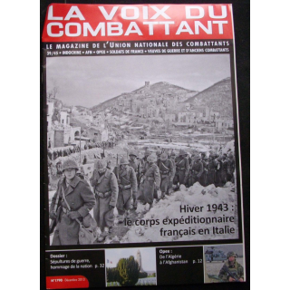 LA VOIX DU COMBATTANT N°1790 Décembre 2013 : magazine de l'UNC