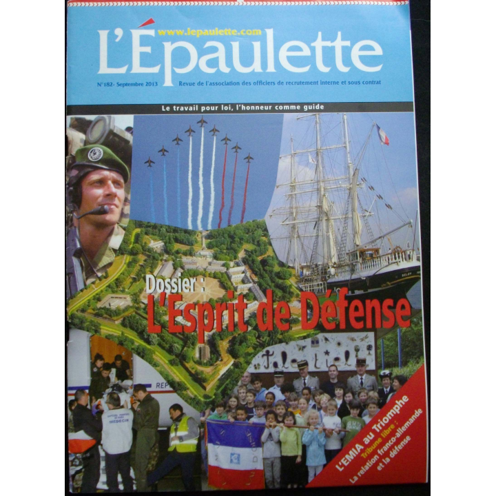 L'ÉPAULETTE n°182 septembre 2013