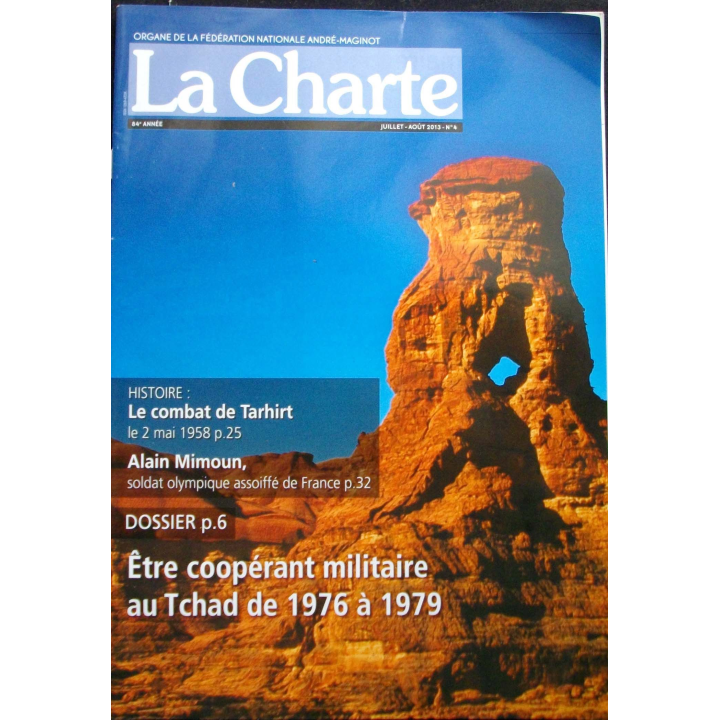 LA CHARTE N°1 janvier - février 2014 : 20° prix de la mémoire