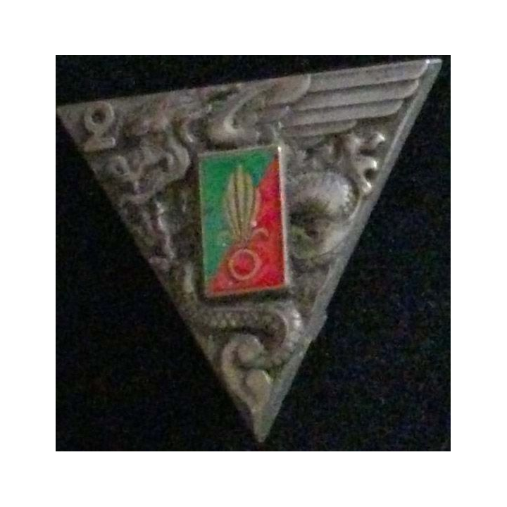 2° REP : insigne du 2° régiment étranger parachutiste réalisé par Delsart G.1948
