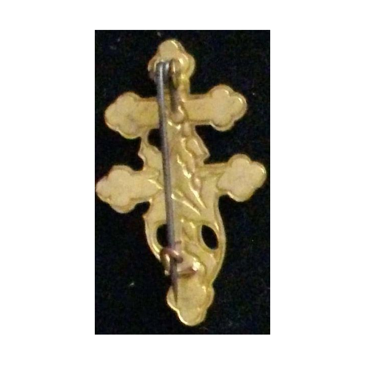 insigne du 20° corps d'armée en émail et avec des chardons au centre 1939 - 1940