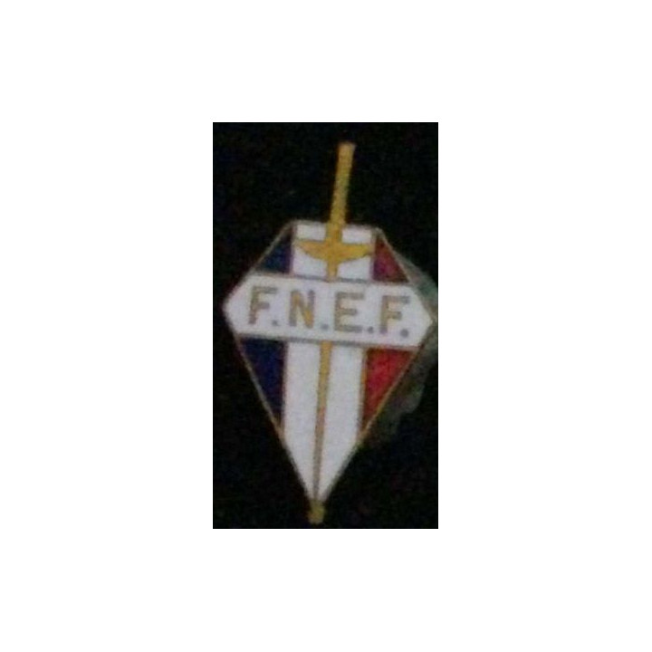 FNEF : insigne de la fédération nationale des escrimeurs ou des épéistes français