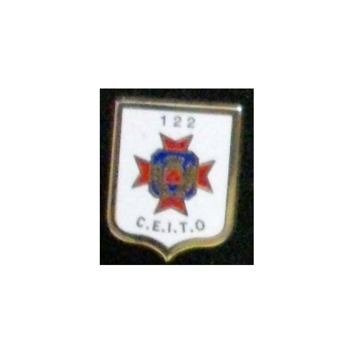 122°RI : pin's de l'insigne du CEITO du 122° régiment d'infanterie