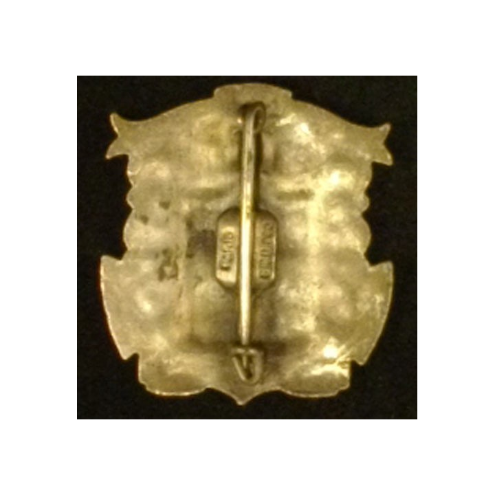 JEAN BART : insigne du bâtiment de ligne Jean Bart Courtois émail