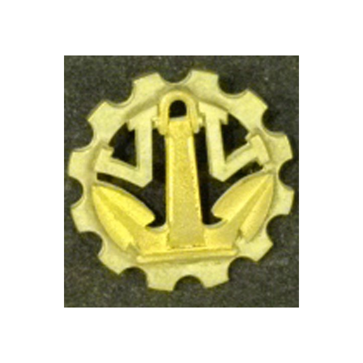 JULES VERNE : insigne du navire atelier Jules Verne Drago Déposé