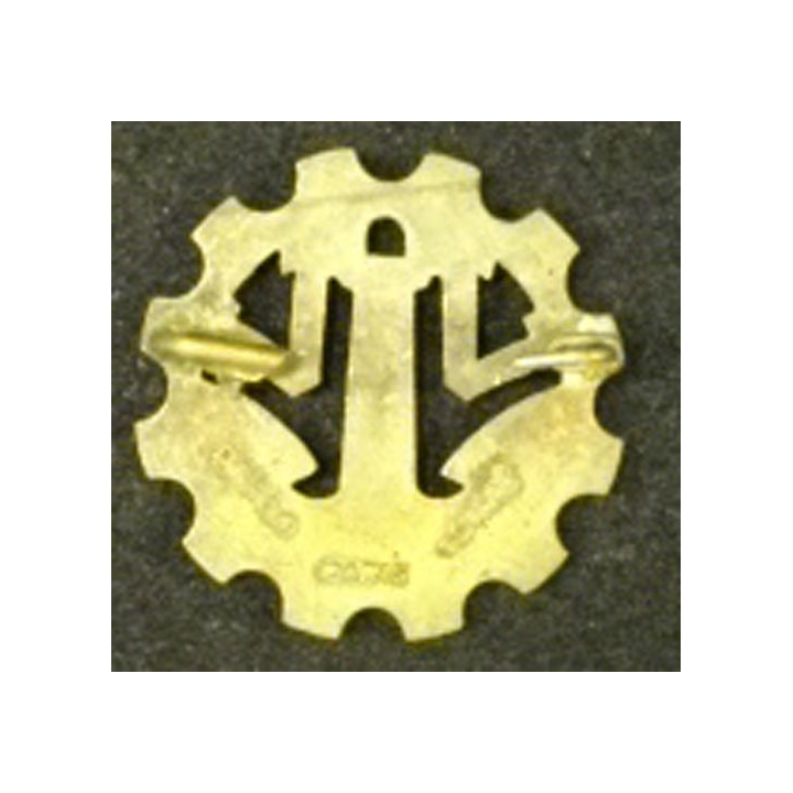 JULES VERNE : insigne du navire atelier Jules Verne Drago Déposé