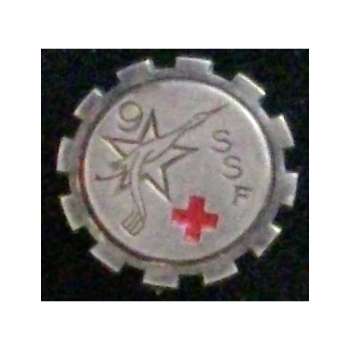 Insigne du 9° bataillon médical du service de santé féminin