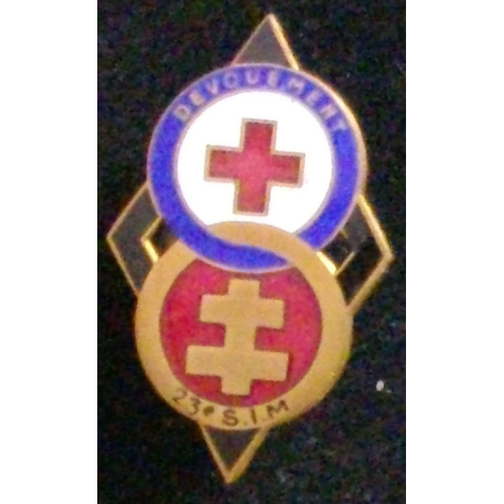 Insigne de la 23°section d'infirmiers militaires de Toul