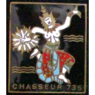 Insigne du chasseur 735