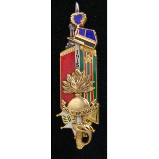 insigne de la 114° promotion ESOG 2007-2009 Capitaine Marchiani