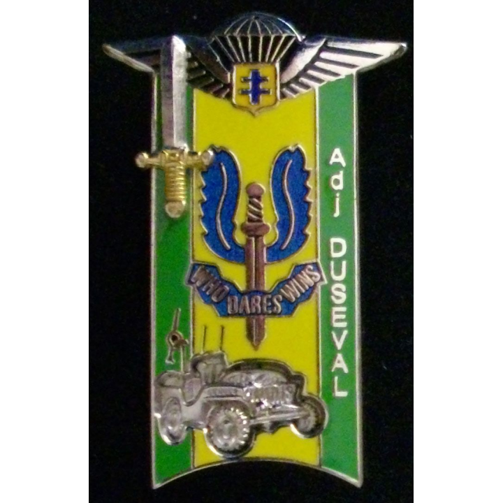 Insigne de la 29° promotion "adjudant Duseval"