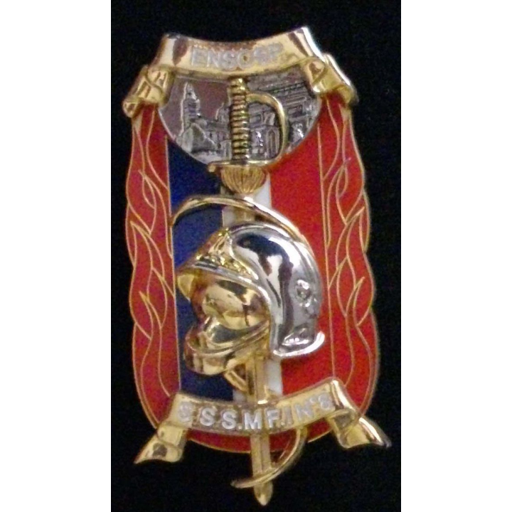 Insigne de la promotion de l'ENSOSP "S.S.S.M F.1 N°8"