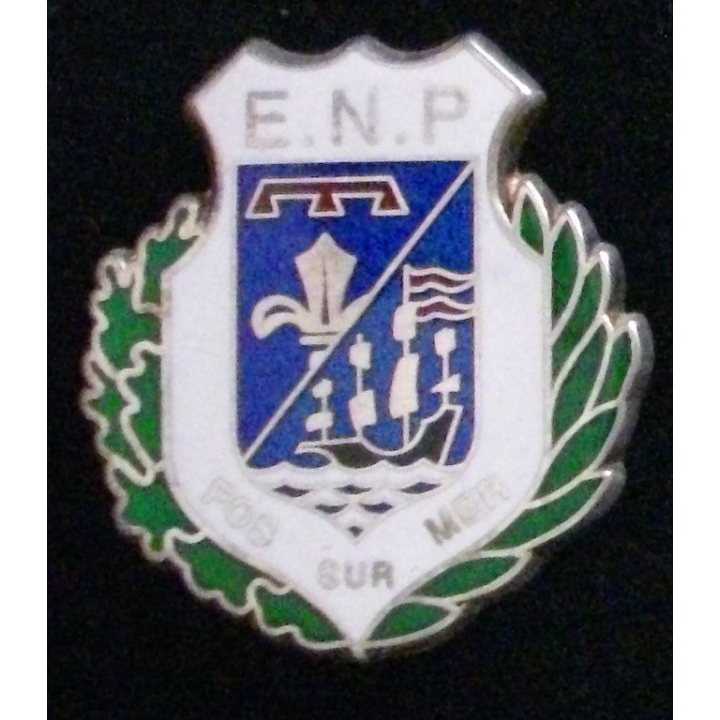 Insigne de l'école nationale de police de Fos sur Mer
