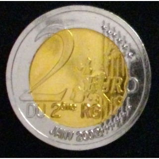 Pièce de 2 euros de la compagnie d'aide au déploiement du 2°RG