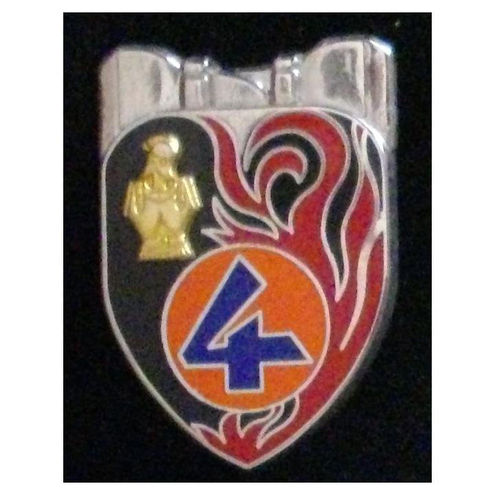 Insigne de l'unité d'instruction et de sécurité civile n°4