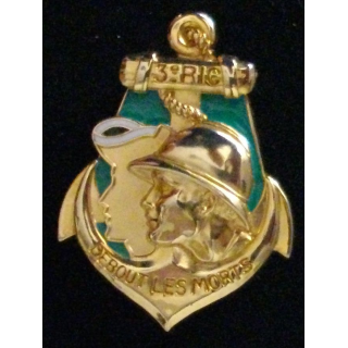 Insigne du 3° régiment d'infanterie coloniale