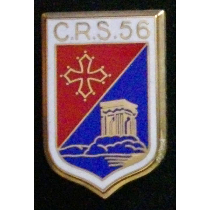 Insigne de la compagnie républicaine de sécurité n°56