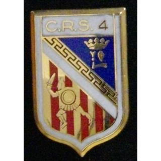 Insigne de la compagnie républicaine de sécurité n°4