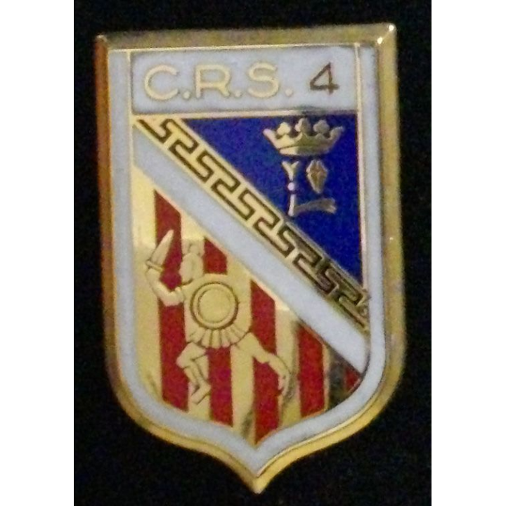 Insigne de la compagnie républicaine de sécurité n°4