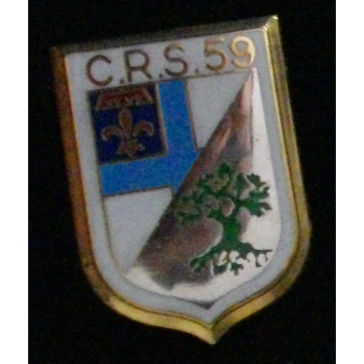 Insigne de la compagnie républicaine de sécurité n°59