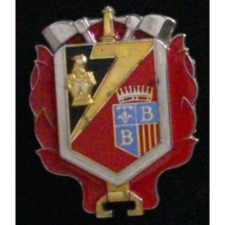 Insigne de l'unité d'instruction et de sécurité civile n°7