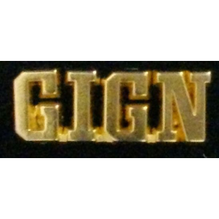 Pin's du groupe d'intervention de la gendarmerie nationale